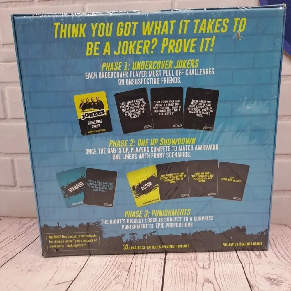 IMPRACTICAL JOKERS Ultimate Challenge Pack GAME TruTV‎ Show Ages 17+ Sealed New